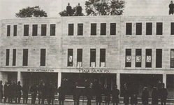 Police at Senate House.[28]